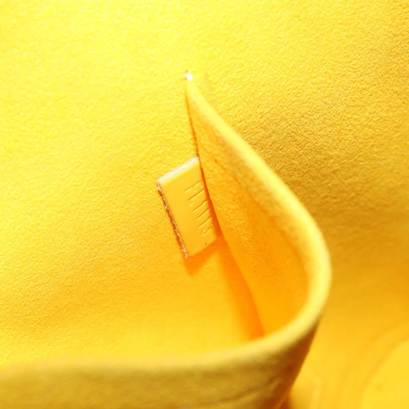 LOUIS VUITTON Epi Alma PM Hand Bag Yellow Mimosa M40951 LV Auth bs29736