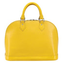 LOUIS VUITTON Epi Alma PM Hand Bag Yellow Mimosa M40951 LV Auth bs29736-3