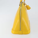 LOUIS VUITTON Epi Alma PM Hand Bag Yellow Mimosa M40951 LV Auth bs29736-5