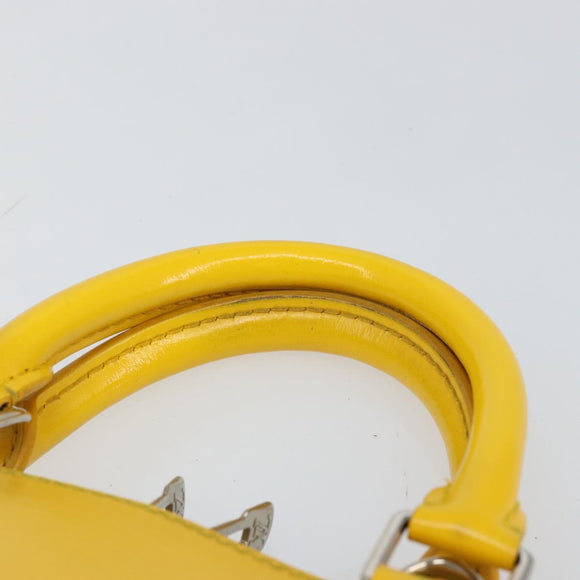 LOUIS VUITTON Epi Alma PM Hand Bag Yellow Mimosa M40951 LV Auth bs29736