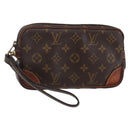 LOUIS VUITTON Monogram Marly Dragonne PM Clutch Bag M51827 LV Auth bs29743-1