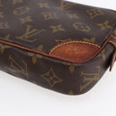 LOUIS VUITTON Monogram Marly Dragonne PM Clutch Bag M51827 LV Auth bs29743-9