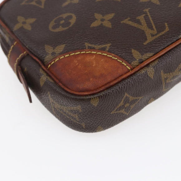 LOUIS VUITTON Monogram Marly Dragonne PM Clutch Bag M51827 LV Auth bs29743