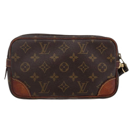 LOUIS VUITTON Monogram Marly Dragonne PM Clutch Bag M51827 LV Auth bs29743 - 0