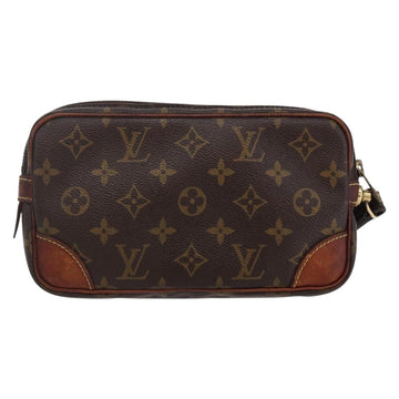 LOUIS VUITTON Monogram Marly Dragonne PM Clutch Bag M51827 LV Auth bs29743 - 0