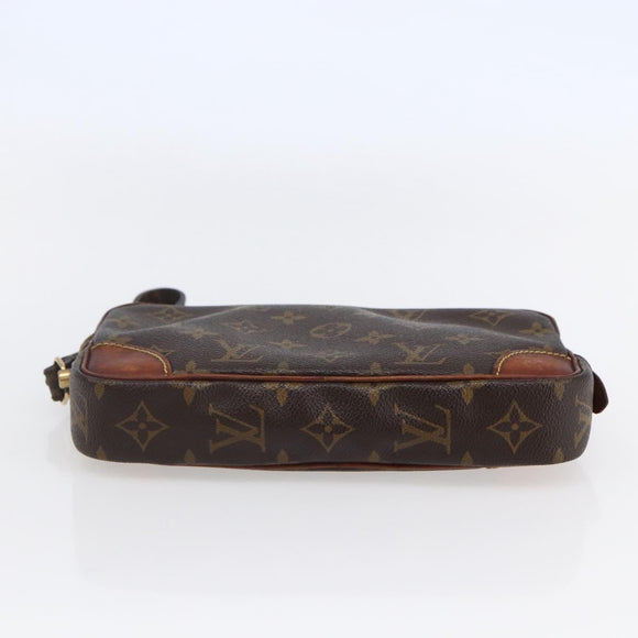 LOUIS VUITTON Monogram Marly Dragonne PM Clutch Bag M51827 LV Auth bs29743