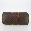 LOUIS VUITTON Monogram Keepall Bandouliere 55 Boston Bag M41414 LV Auth bs29746-5