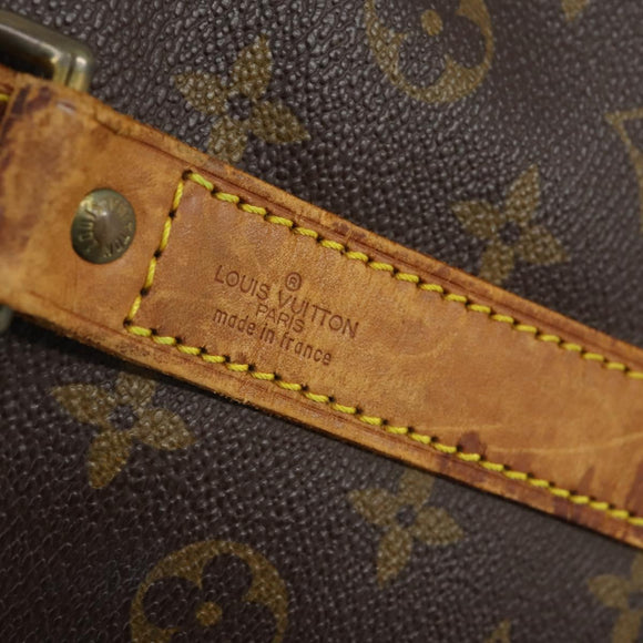 LOUIS VUITTON Monogram Keepall Bandouliere 55 Boston Bag M41414 LV Auth bs29746