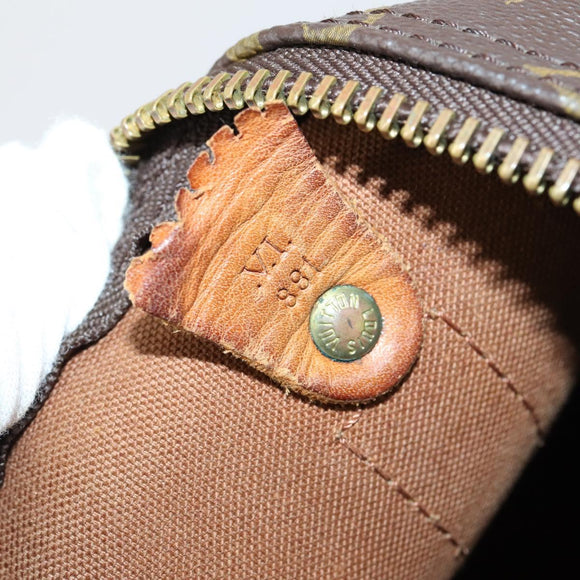 LOUIS VUITTON Monogram Keepall Bandouliere 55 Boston Bag M41414 LV Auth bs29746