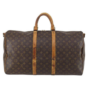 LOUIS VUITTON Monogram Keepall Bandouliere 55 Boston Bag M41414 LV Auth bs29746 - 0