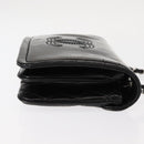 CHANEL Chain Shoulder Bag Patent leather Black Gold CC Auth bs29761-5