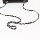 CHANEL Chain Shoulder Bag Patent leather Black Gold CC Auth bs29761-9