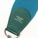 HERMES Evelyn 3 GM Shoulder Bag Leather Green Auth bs29763A-22