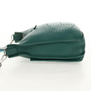 HERMES Evelyn 3 GM Shoulder Bag Leather Green Auth bs29763A-3