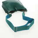 HERMES Evelyn 3 GM Shoulder Bag Leather Green Auth bs29763A-7