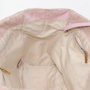 CHANEL New Travel Line Tote Bag Nylon Pink CC Auth bs29764-18