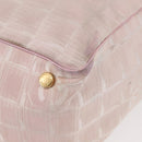 CHANEL New Travel Line Tote Bag Nylon Pink CC Auth bs29765-10