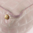 CHANEL New Travel Line Tote Bag Nylon Pink CC Auth bs29765-12