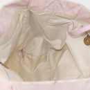 CHANEL New Travel Line Tote Bag Nylon Pink CC Auth bs29765-16