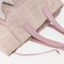 CHANEL New Travel Line Tote Bag Nylon Pink CC Auth bs29765-5