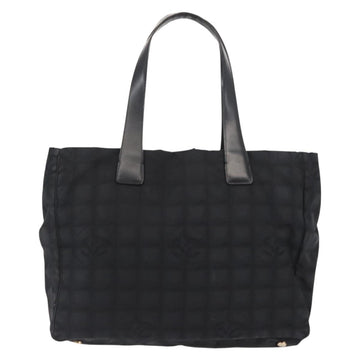 CHANEL New Travel Line Tote Bag Nylon Black CC Auth bs29766 - 0