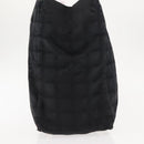 CHANEL New Travel Line Tote Bag Nylon Black CC Auth bs29766-3