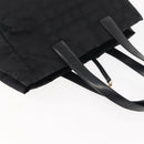 CHANEL New Travel Line Tote Bag Nylon Black CC Auth bs29766-6