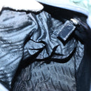 PRADA Shoulder Bag Nylon Green Silver Auth bs29768-22