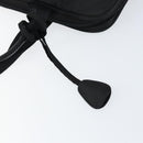 PRADA Tote Bag Nylon Black Silver Auth bs29772-17