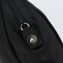 PRADA Tote Bag Nylon Black Silver Auth bs29772-19