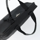 PRADA Tote Bag Nylon Black Silver Auth bs29772-6