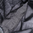 PRADA Tote Bag Nylon Black Silver Auth bs29773-11