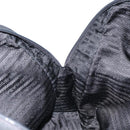 PRADA Tote Bag Nylon Black Silver Auth bs29773-21