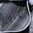PRADA Tote Bag Nylon Black Silver Auth bs29773-22