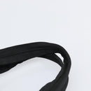 PRADA Tote Bag Nylon Black Silver Auth bs29773-8