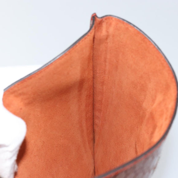 GUCCI Micro GG Canvas iPad Case Enamel Bronze 256575 Auth bs29775