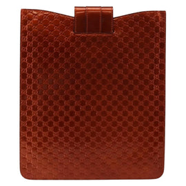 GUCCI Micro GG Canvas iPad Case Enamel Bronze 256575 Auth bs29775 - 0