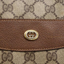 GUCCI GG Supreme Tote Bag PVC Beige Brown 39 02 061 Auth bs29779-17