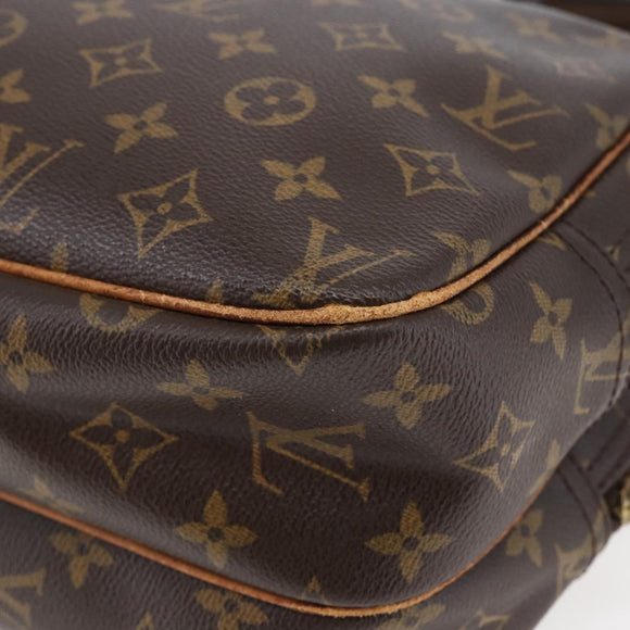 LOUIS VUITTON Monogram Reporter PM Shoulder Bag M45254 LV Auth bs29782