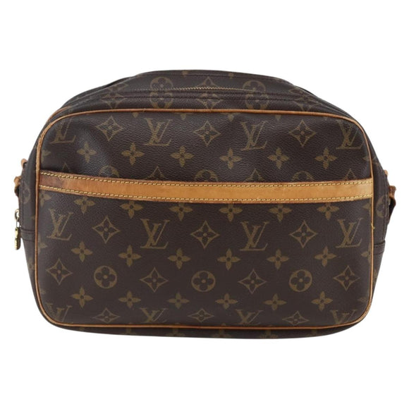 LOUIS VUITTON Monogram Reporter PM Shoulder Bag M45254 LV Auth bs29782