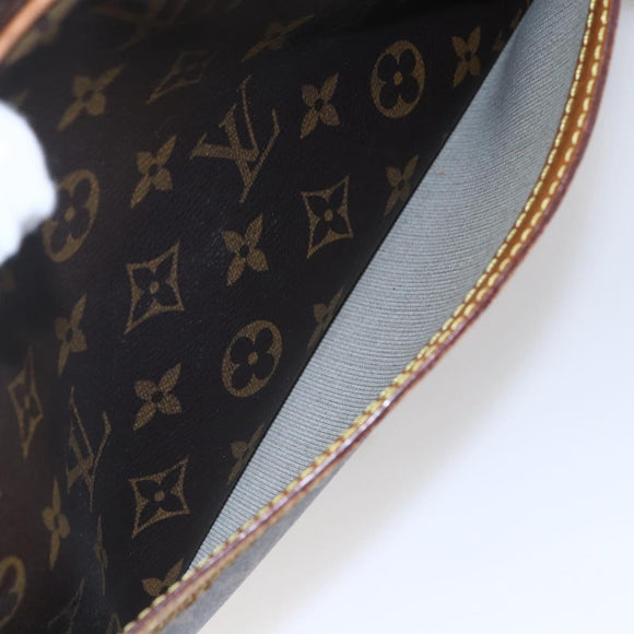 LOUIS VUITTON Monogram Reporter PM Shoulder Bag M45254 LV Auth bs29782