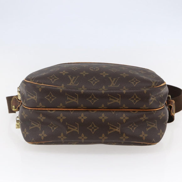 LOUIS VUITTON Monogram Reporter PM Shoulder Bag M45254 LV Auth bs29782