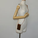 LOUIS VUITTON Monogram Vernis Green Cigarette Case Bronze M91156 Auth bs29785-19