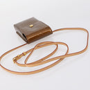 LOUIS VUITTON Monogram Vernis Green Cigarette Case Bronze M91156 Auth bs29785-7