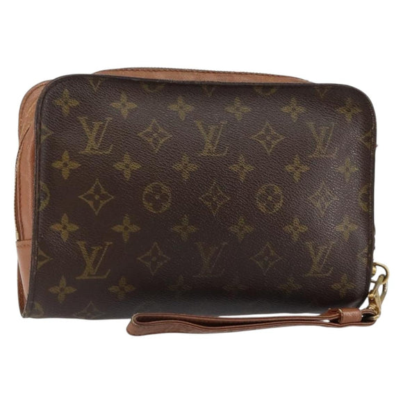 LOUIS VUITTON Monogram Orsay Clutch Bag M51790 LV Auth bs29786