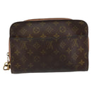 LOUIS VUITTON Monogram Orsay Clutch Bag M51790 LV Auth bs29786-2