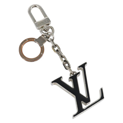 LOUIS VUITTON Porte Cre Printed Initials LV Charm Metall M65071 LV Auth bs29788