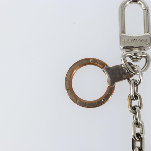 LOUIS VUITTON Porte Cre Printed Initials LV Charm metal M65071 LV Auth bs29788