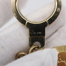 LOUIS VUITTON Porte Cles Cabochon Key Holder Gold Pink M66461 LV Auth bs29789-8