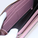 GUCCI GG Canvas Guccissima Long Wallet Leather Pink 410102 203887 Auth bs29790-10